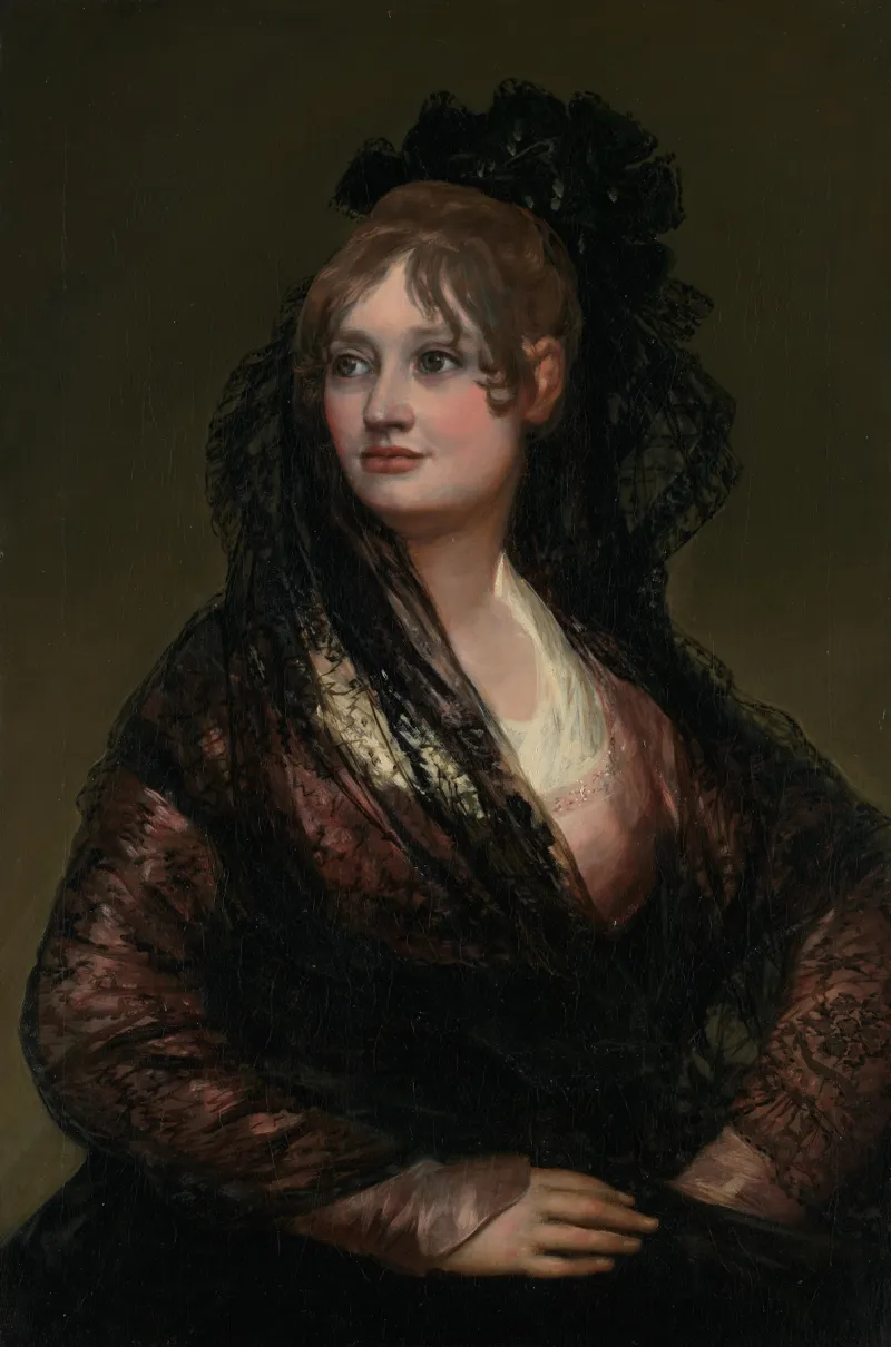 Goya, portrait d'Isabelle Porcel