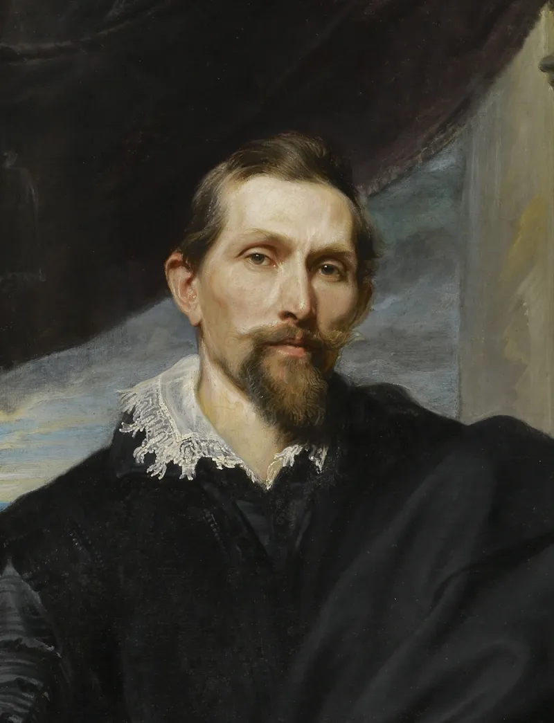 Portrait de Frans Snyders par Anton van Dyck (détail)