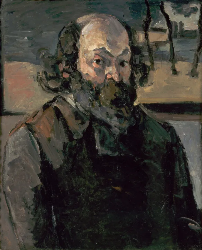 Autoportrait du peintre Paul Cézanne