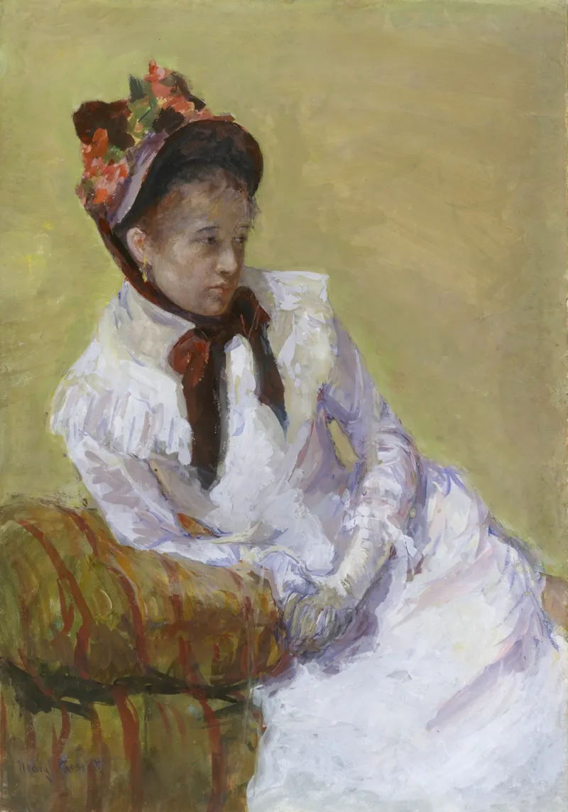 Autoportrait de l'artiste Mary Cassatt