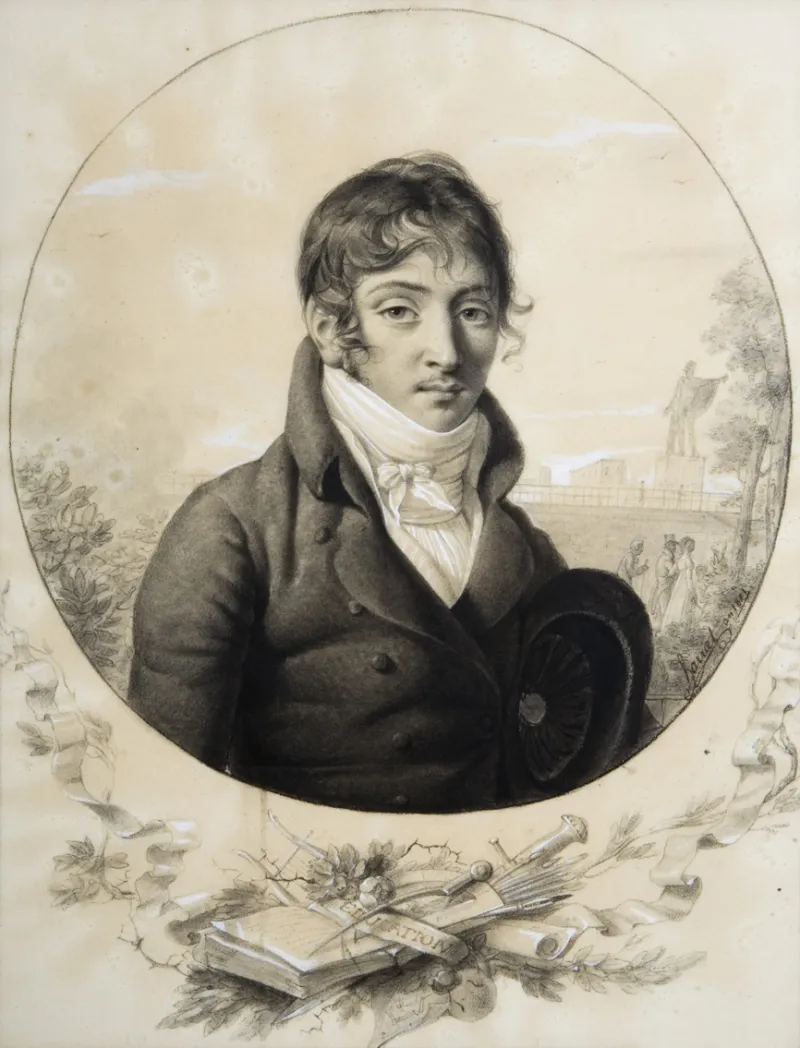 Autoportrait du peintre Fulchran-Jean Harriet